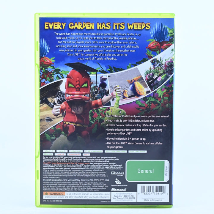 Viva Pinata Trouble in Paradise - Xbox 360 Game + Manual - PAL - MINT DISC!