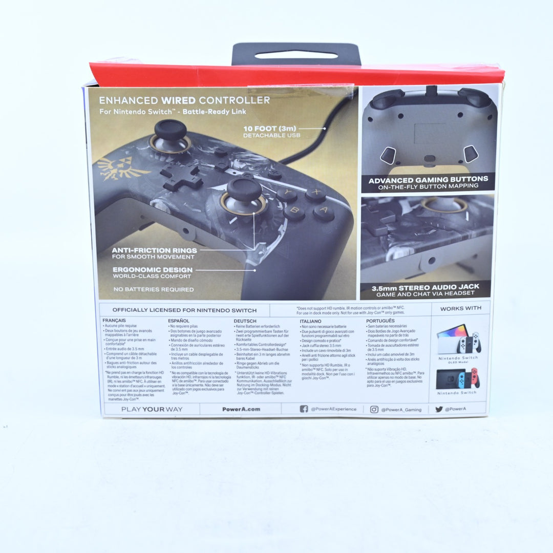 PowerA The Legend of Zelda Wired Controller - Nintendo Switch Accessory