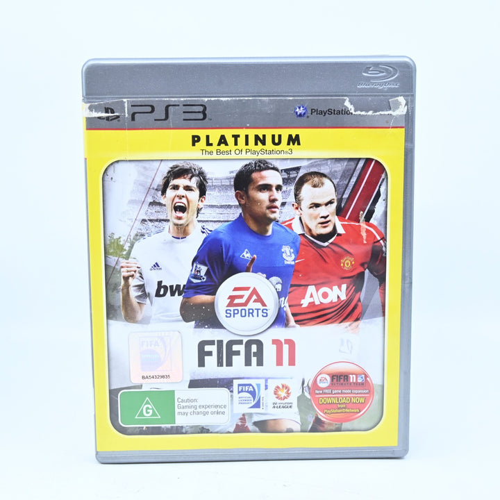 FIFA 11 - Sony Playstation 3 / PS3 Game + Manual - FREE POST!