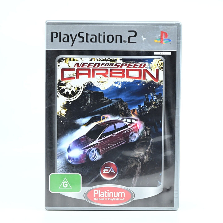 Need For Speed Carbon - Sony Playstation 2 / PS2 Game + Manual - PAL!