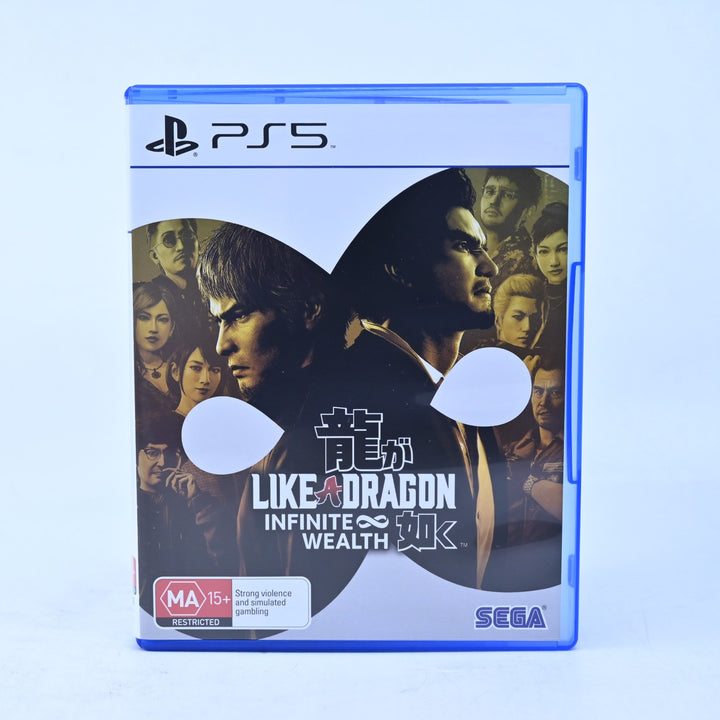 Like A Dragon: Infinite Wealth - Sony Playstation 5 / PS5 Game - MINT DISC!