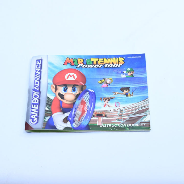 Mario Tennis Power Tour - Nintendo Gameboy Advance / GBA Boxed Game - PAL