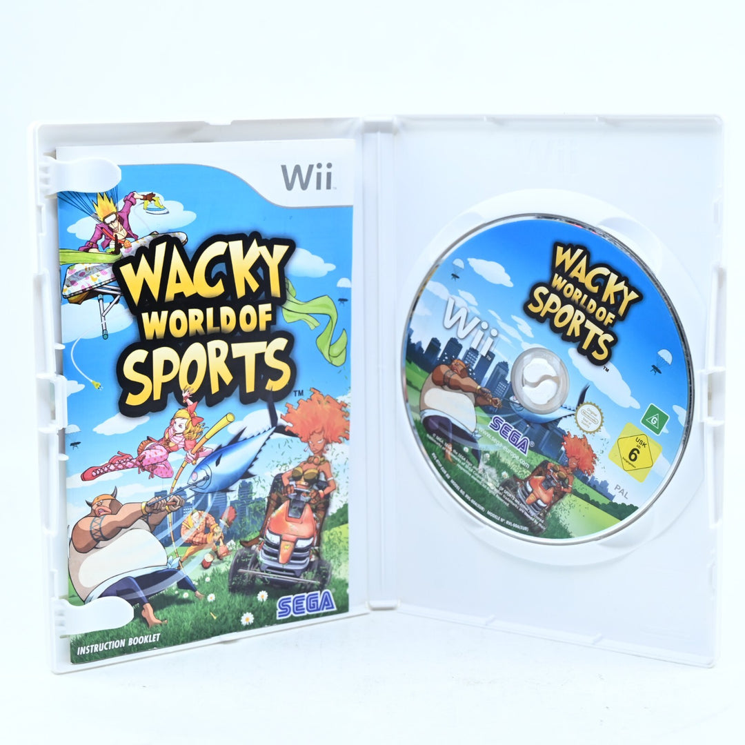 Wacky World Of Sports - Nintendo Wii Game + Manual - PAL - FREE POST!