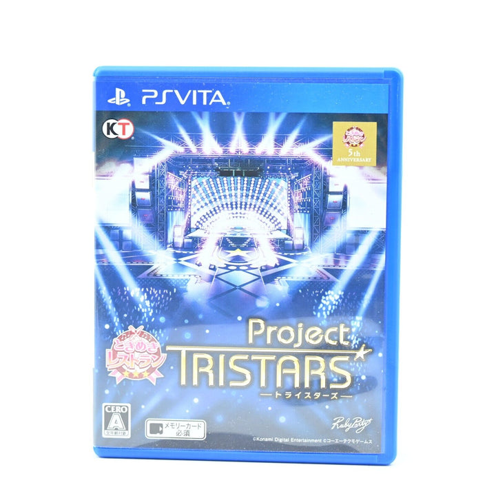 Tokimeki Restaurant Project Tristars - Sony PS Vita Game - FREE POST! - Japanese