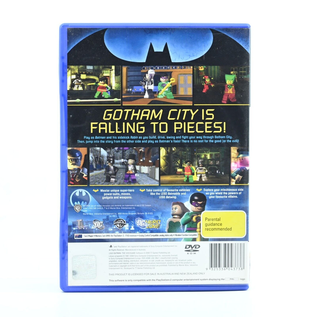 LEGO Batman: The Video Game - Sony Playstation 2 / PS2 Game - PAL - MINT DISC!