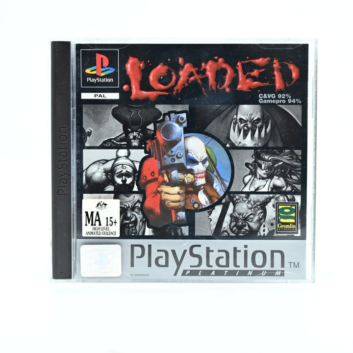 Loaded - Sony Playstation 1 / PS1 Game - PAL - MINT DISC!