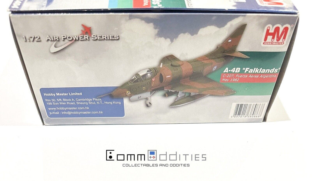 Hobby Master A-4B Skyhawk Falklands HA 1404 HA1404 Plane / Jet