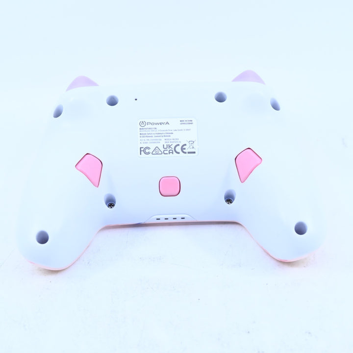 Plaid Peach - PowerA Wireless Controller - Nintendo Switch Accessory
