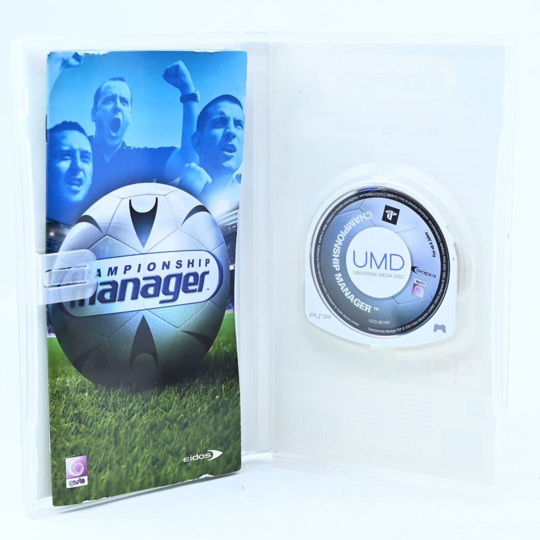 Championship Manager - Sony PSP Game + Manual - FREE POST!