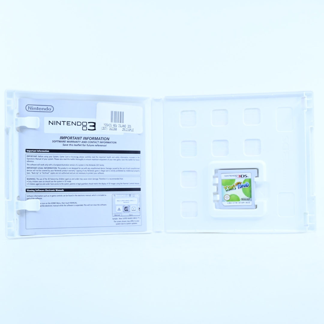 Yoshi's New Island - Nintendo 3DS Game - PAL + Manual - FREE POST!