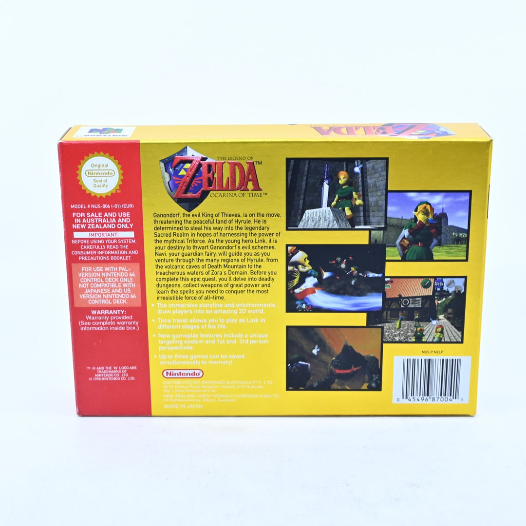 The Legend of Zelda: Ocarina of Time - N64 / Nintendo 64 Boxed Game - PAL!