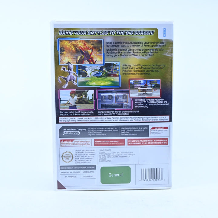 Pokemon Battle Revolution - Nintendo Wii Game + Manual - PAL - MINT DISC!