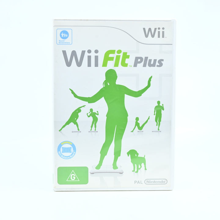 Wii Fit Plus - Nintendo Wii Game - PAL + Manual - FREE POST!