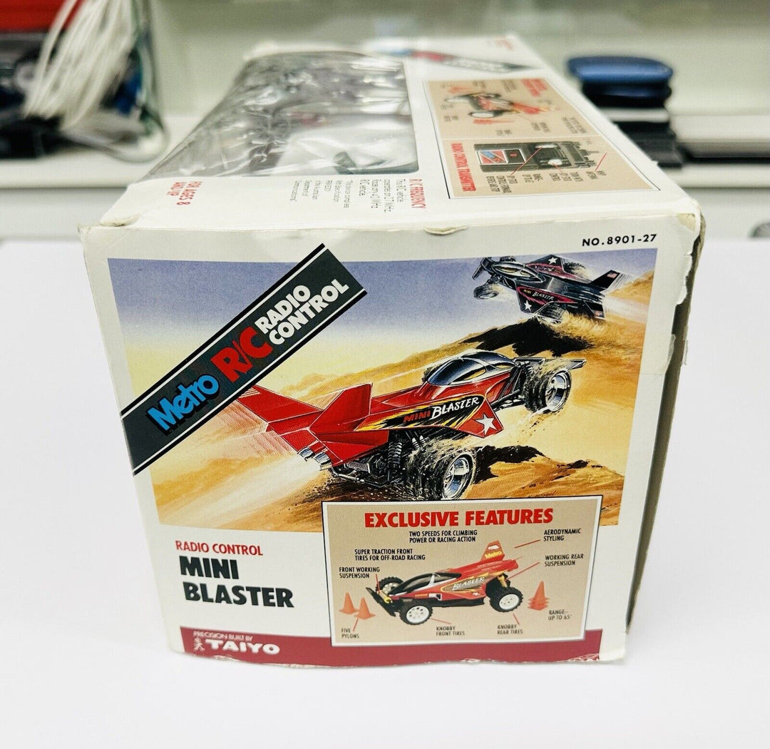 Taiyo Tyco R/C Mini Blaster RC Remote Control black box 1991 vintage toy car