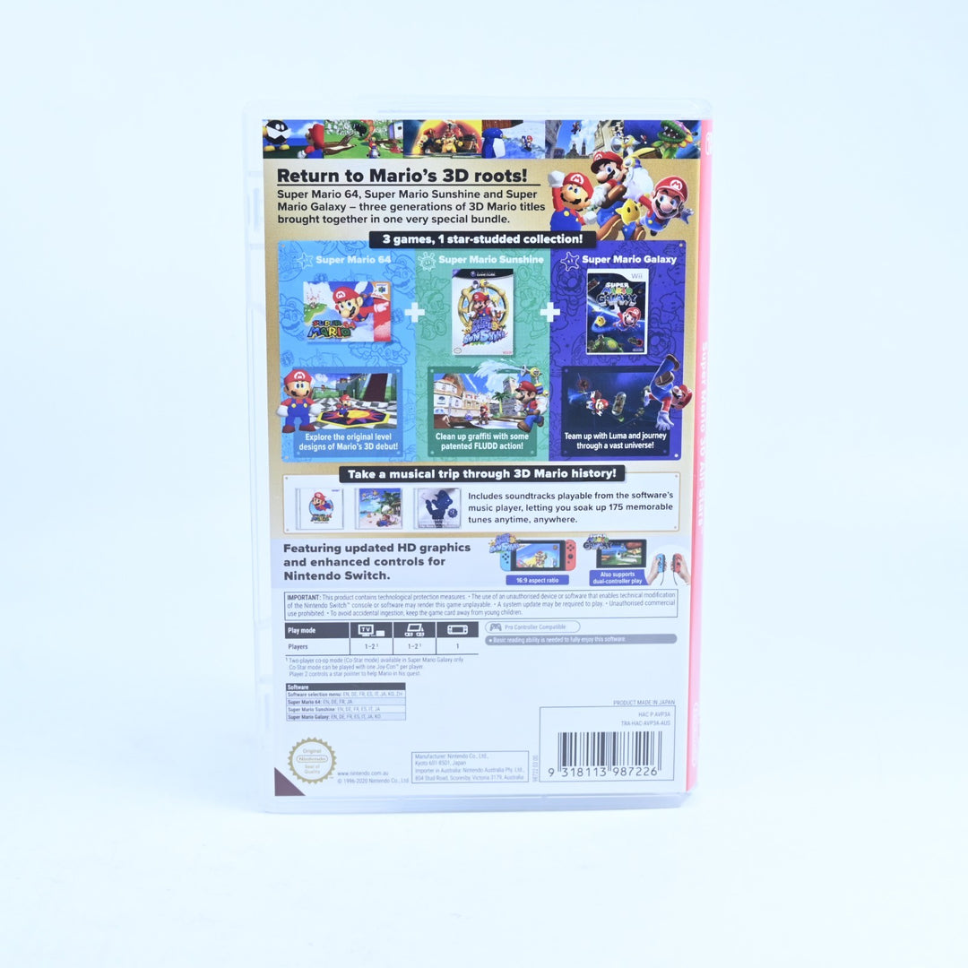 Super Mario 3D All Stars - Nintendo Switch Game - FREE POST