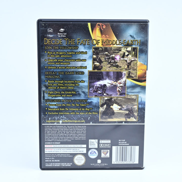 The Lord of the Rings: The Two Towers - Nintendo Gamecube Game + Manual - PAL