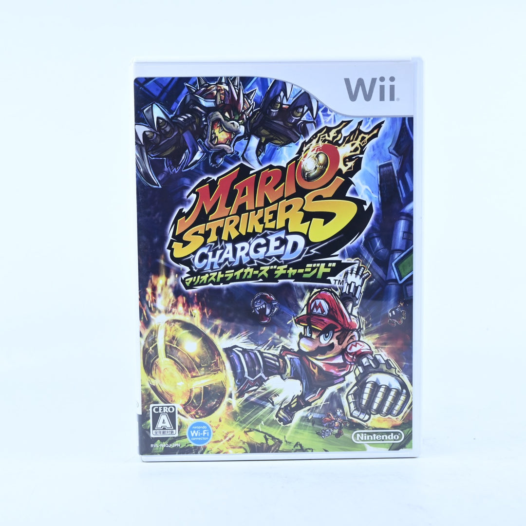Mario Strikers Charged Football - Nintendo Wii Game + Manual - NTSC-J