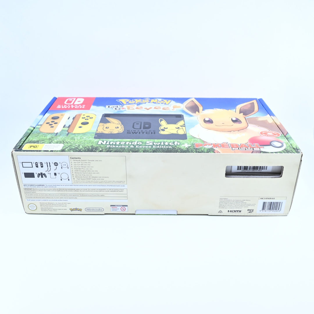 Pokemon Let's Go Eevee Edition - Nintendo Switch Boxed Console - PAL