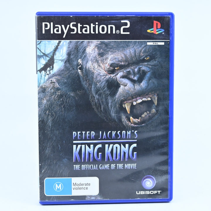 King Kong: Official Game of the Movie - Sony Playstation 2 / PS2 Game + Manual