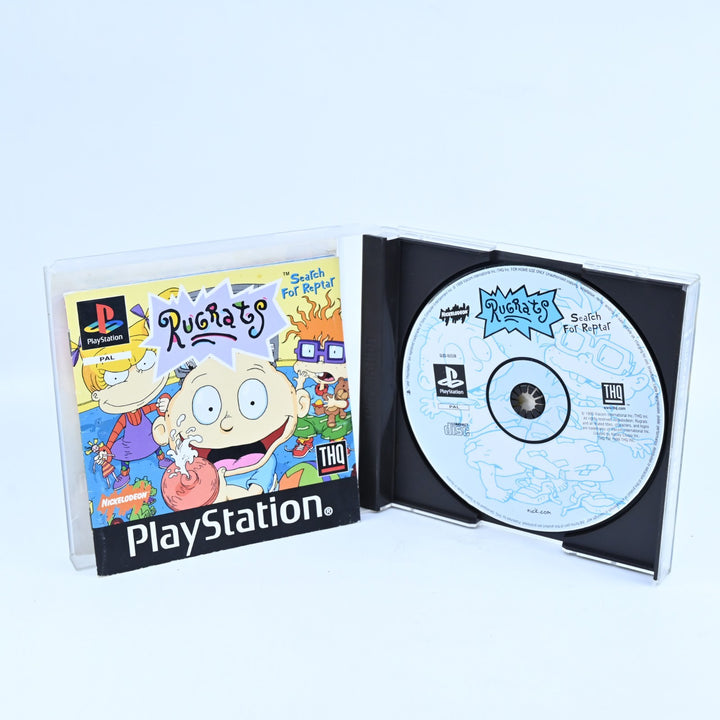 Rugrats Search for Reptar - Sony Playstation 1 / PS1 Game + Manual -MINT DISC!