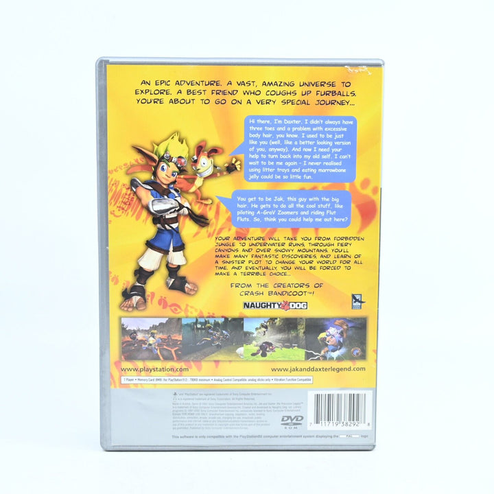 Jak and Daxter: Precursor Legacy - Sony Playstation 2 / PS2 Game - No Manual