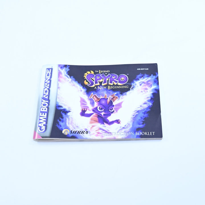 The Legend of Spyro: A New Beginning - GBA Boxed Game - PAL - FREE POST!