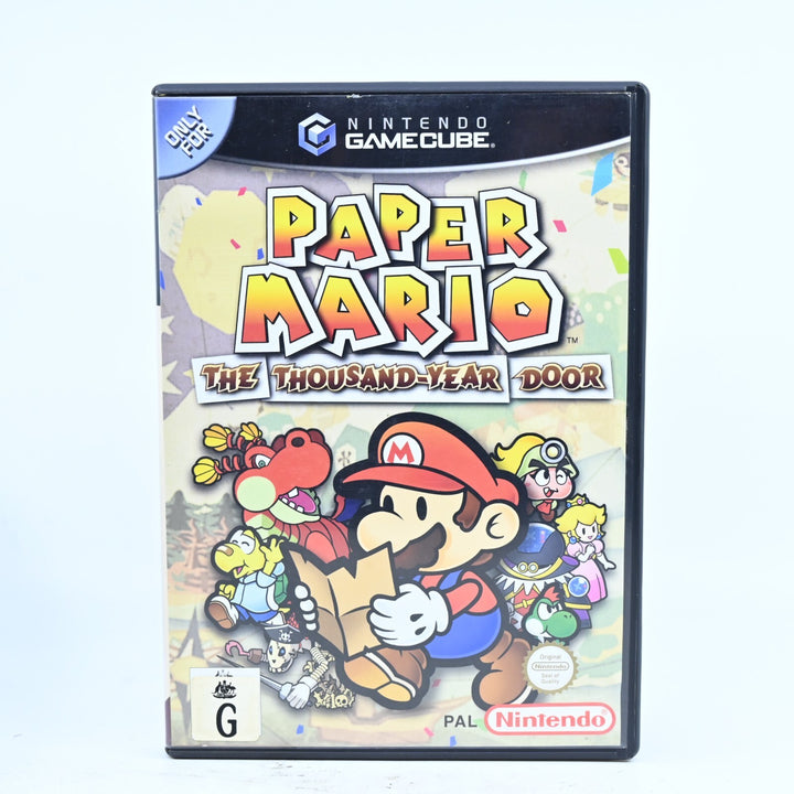 Paper Mario: The Thousand Year Door - Nintendo Gamecube Game - No Manual - PAL