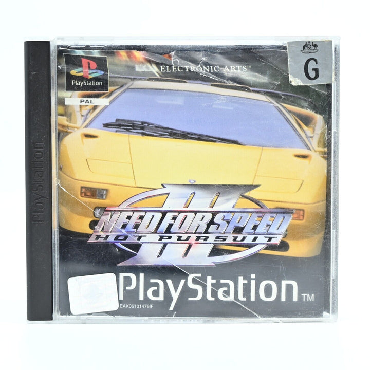 Need for Speed III 3 Hot Pursuit - Sony Playstation 1 / PS1 Game - MINT DISC!