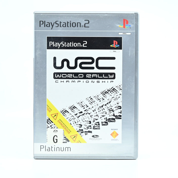 WRC World Rally Championship - Sony Playstation 2 / PS2 Game + Manual - PAL