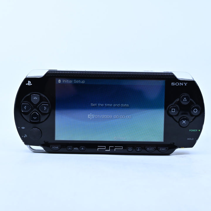 Black - Sony PSP Console - PSP-1000 - NEW BATTERY! - FREE POST!