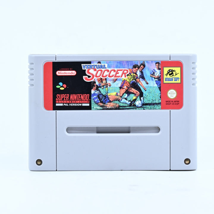 Virtual Soccer - Super Nintendo / SNES Game - PAL - FREE POST!