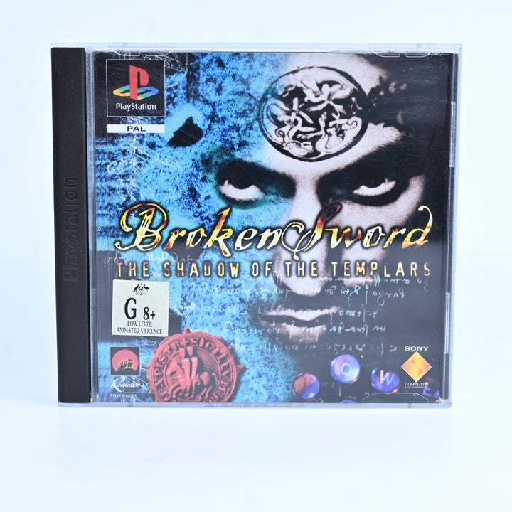Broken Sword: The Shadow of the Templars - PS1 Game + Manual - PAL - MINT DISC!