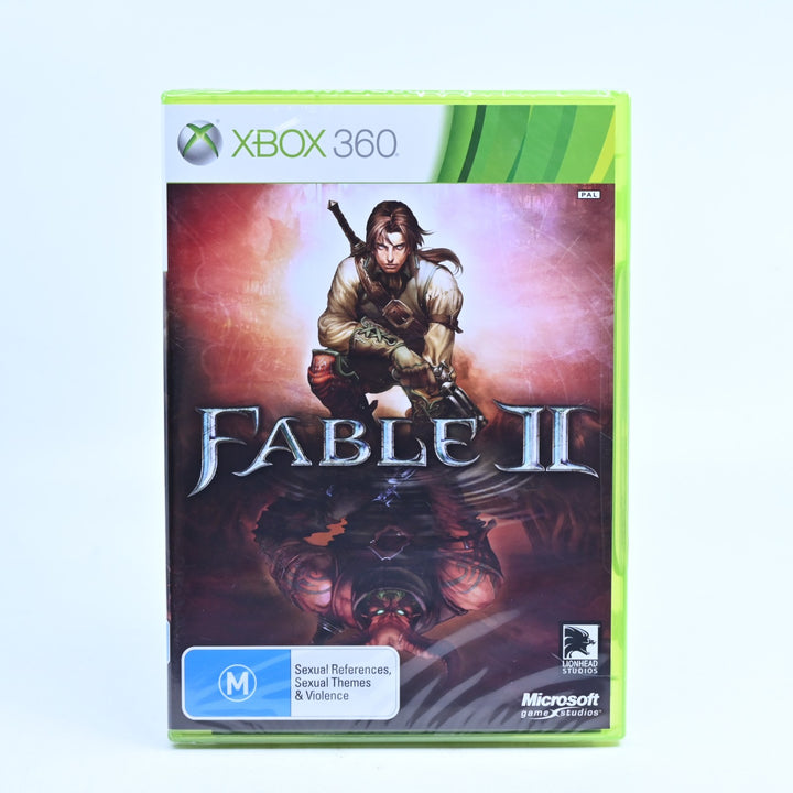 SEALED! Fable II - Xbox 360 Game + Manual - PAL - FREE POST!