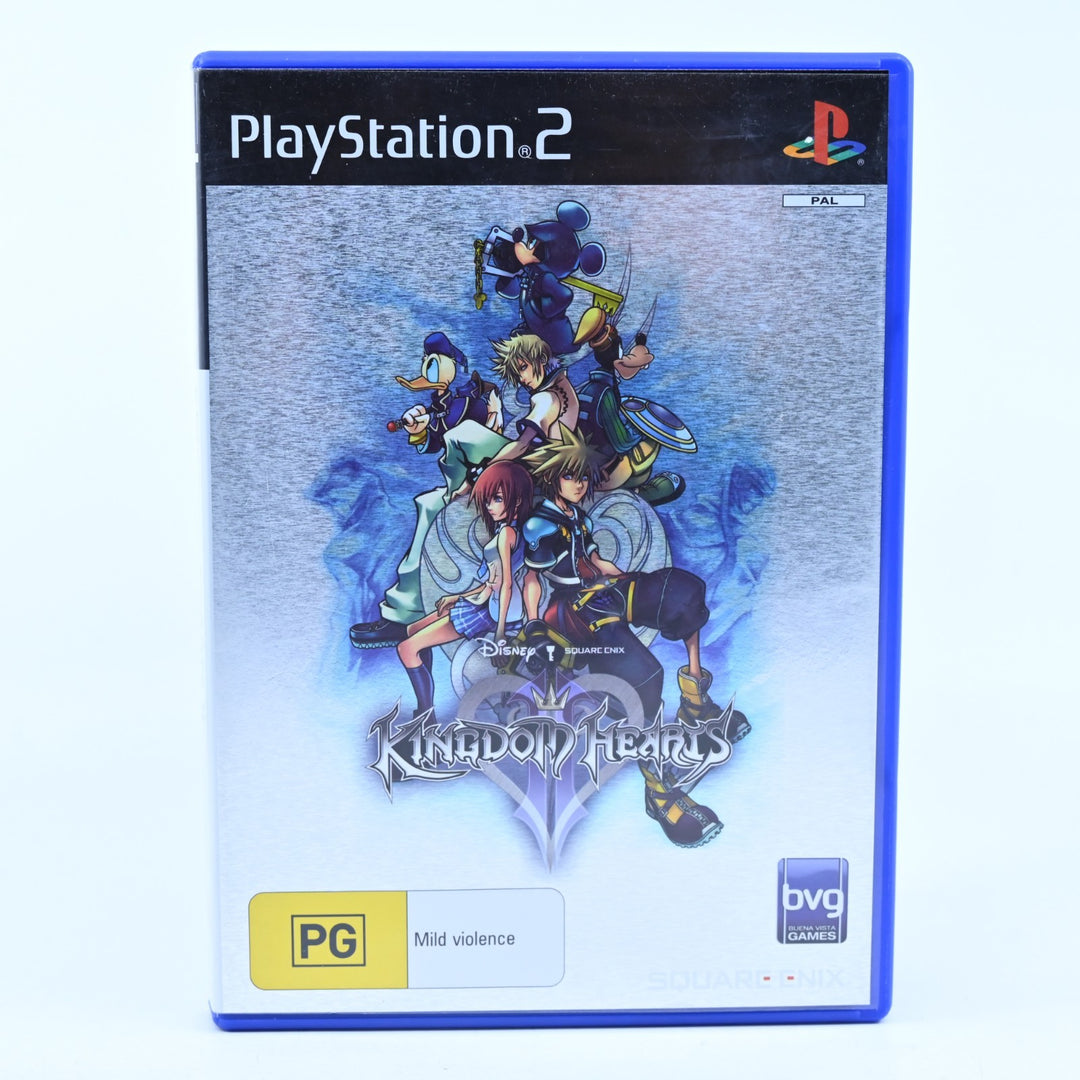 Kingdom Hearts II - Sony Playstation 2 / PS2 Game + Manual - PAL - MINT DISC!