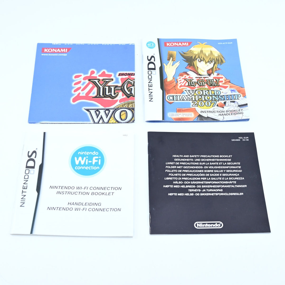 Yu-Gi-Oh! World Championship 2007 - Nintendo DS Game - PAL + Manual
