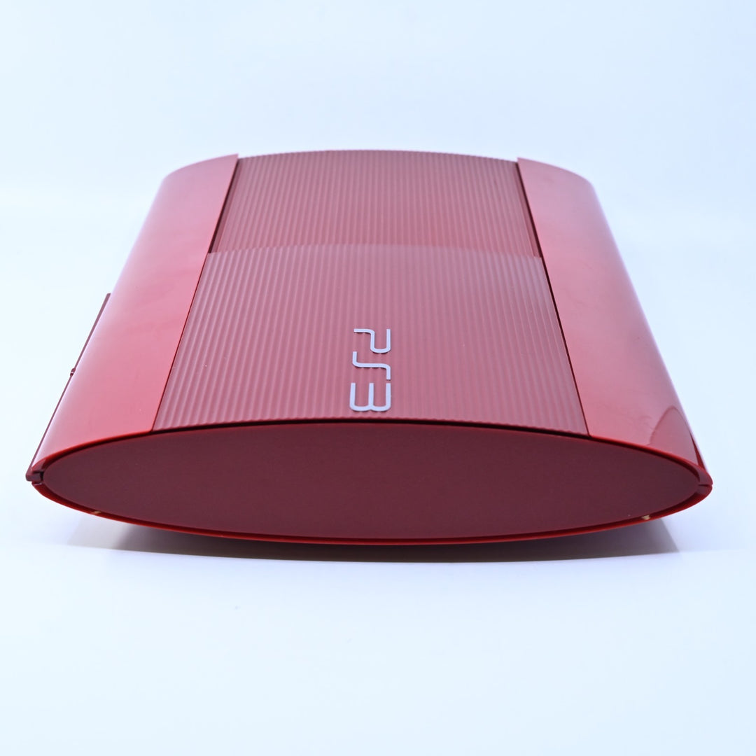 Garnet Red Super Slim 500GB - Sony Playstation 3/ PS3 Console - PAL - FREE POST!
