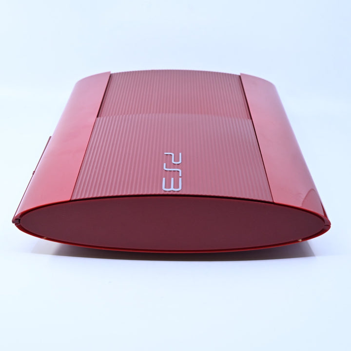 Garnet Red Super Slim 500GB - Sony Playstation 3/ PS3 Console - PAL - FREE POST!