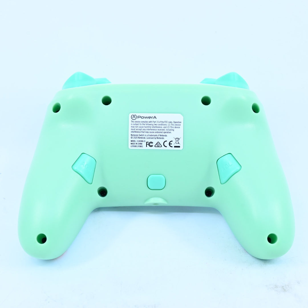 Animal Crossing - PowerA Enhanced Wired Controller - Nintendo Switch Accessory