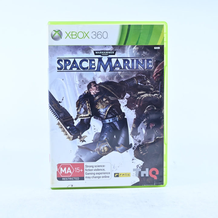 Warhammer 40k: Space Marine - Xbox 360 Game + Manual - PAL - MINT DISC!