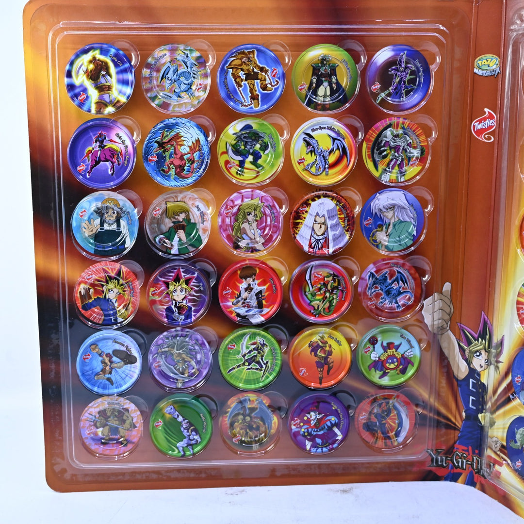 Yu-Gi-Oh! Tazo Metalix Collectors Album - Large - 31 Tazos - Toy