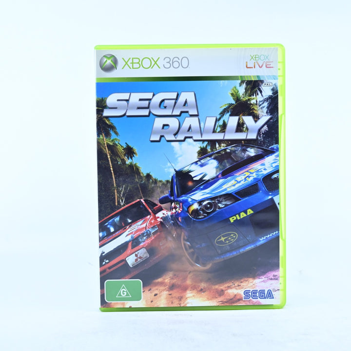 SEGA Rally - Xbox 360 Game + Manual - PAL - MINT DISC!