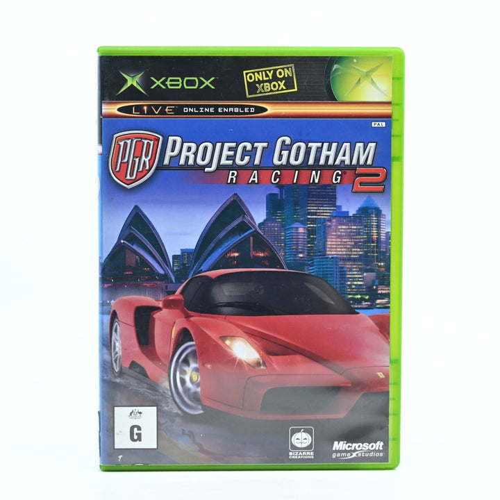 Project Gotham Racing 2 - Original Xbox Game + Manual - PAL - FREE POST!