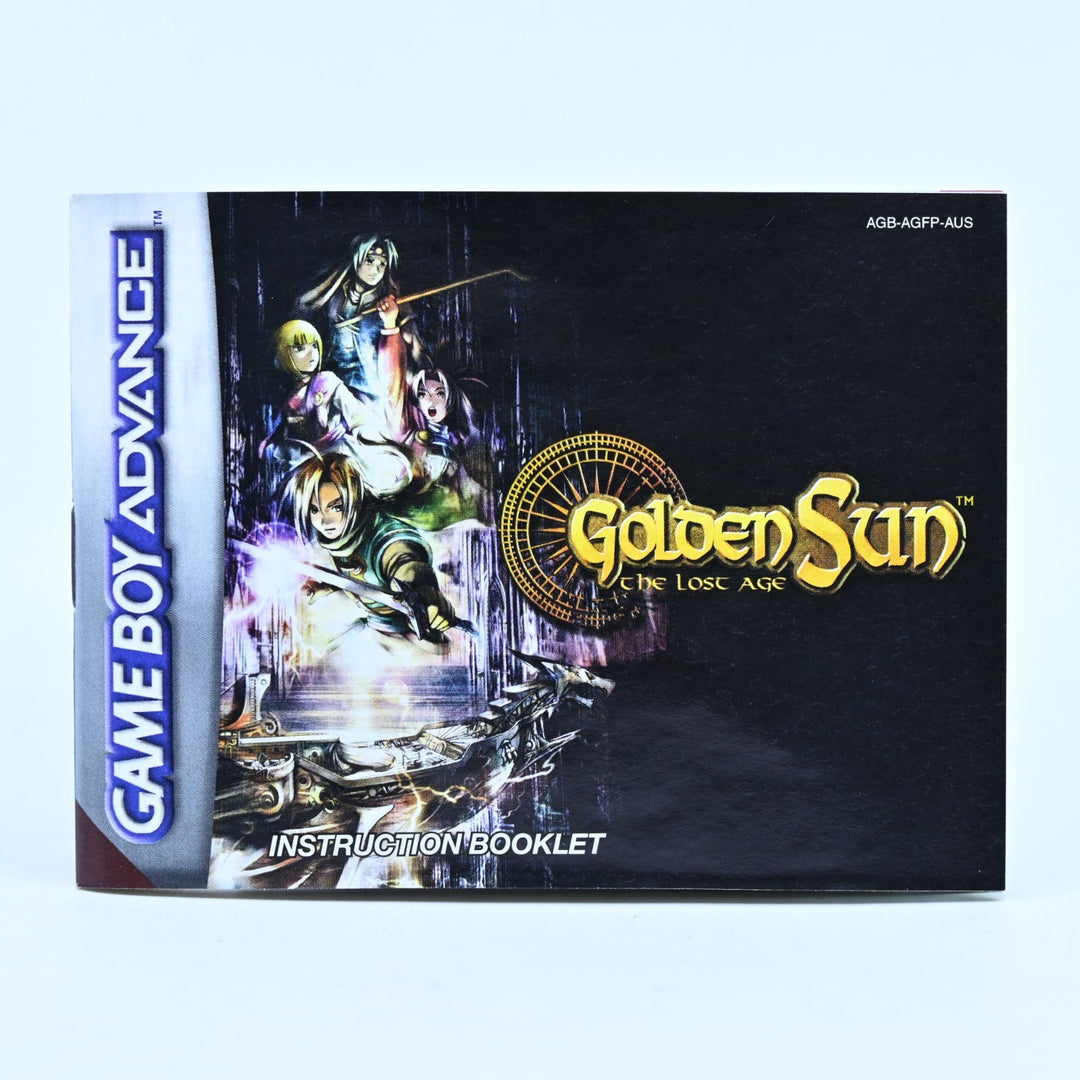 Golden Sun: The Lost Age - Nintendo Gameboy Advance / GBA Boxed Game - PAL