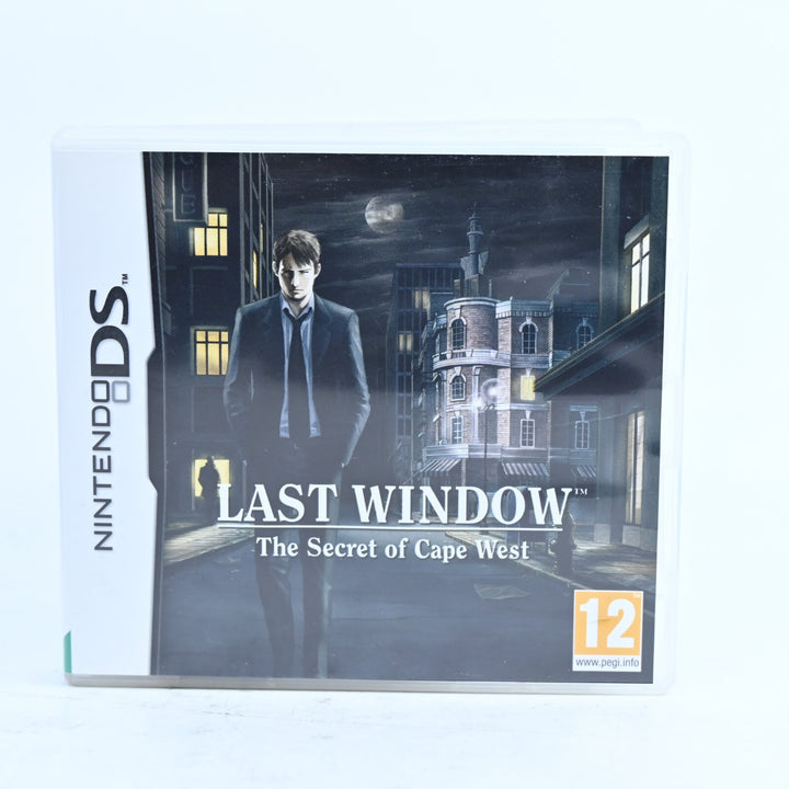 Last Window The Secret Of Cape West - Nintendo DS Game - PAL + Manual