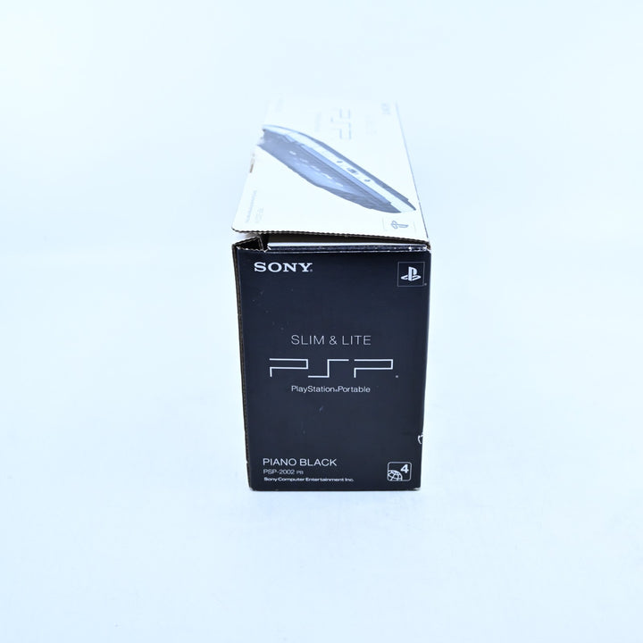 Piano Black - Sony PSP Boxed Console - PSP-2002 - 2000 + NEW BATTERY!