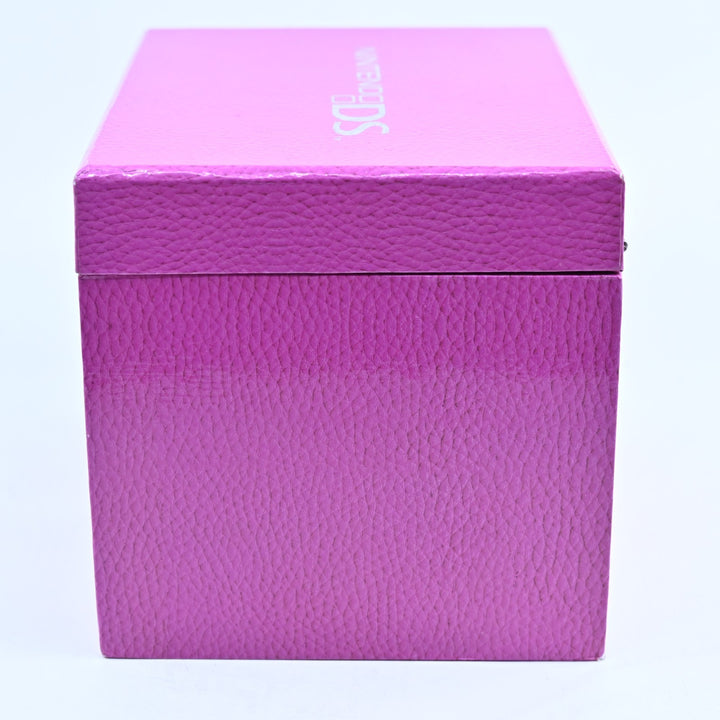 Pink DS Jewelry Box - 2 Drawers + Latched Top - Nintendo DS Accessory