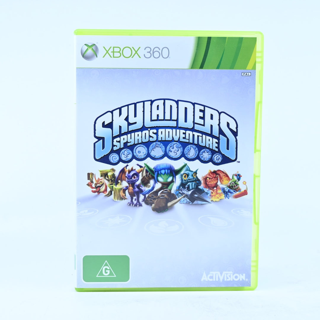Skylanders: Spyros Adventure - Xbox 360 Game + Manual - PAL - MINT DISC!