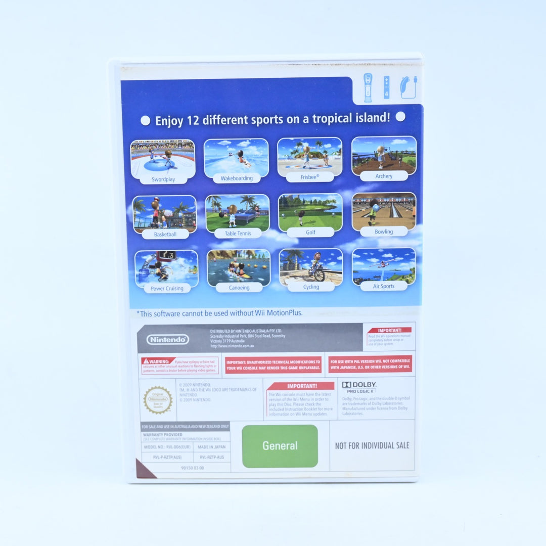 Wii Sports Resort - Nintendo Wii Game + Manual - PAL - MINT DISC!
