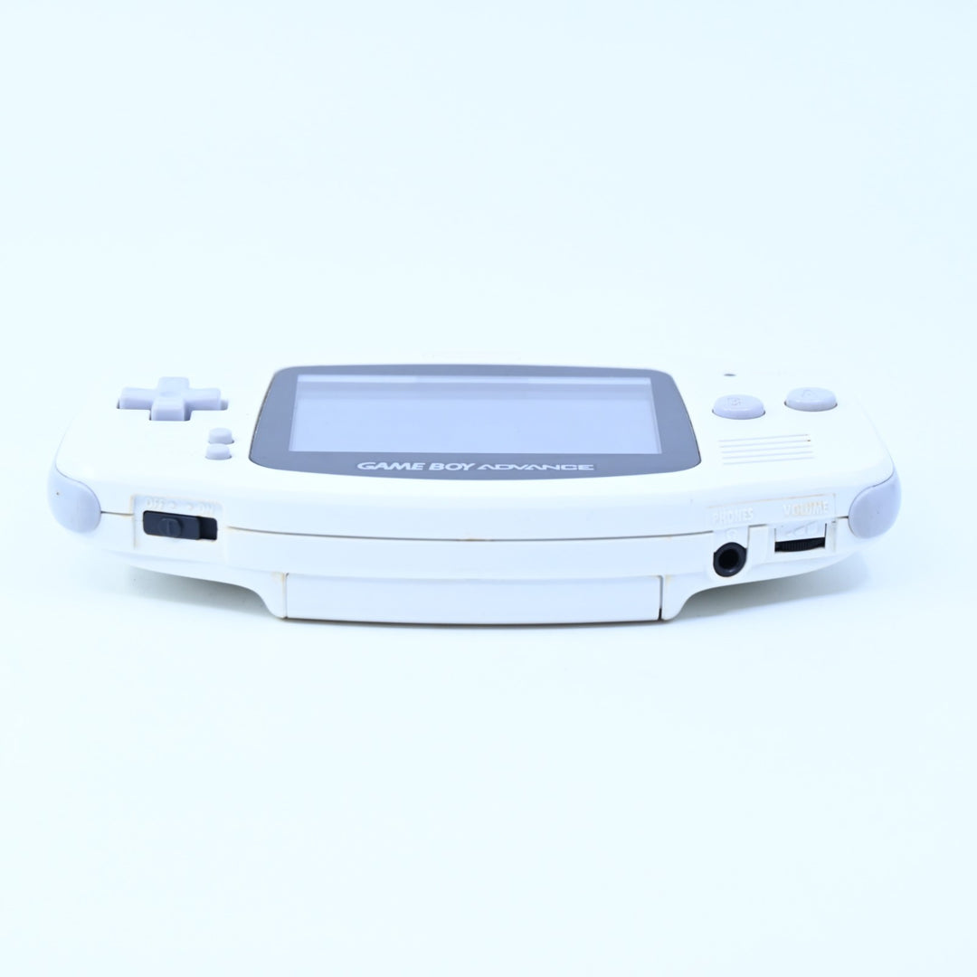 White Nintendo Gameboy Advance Console - AGB-001 -FREE POST!