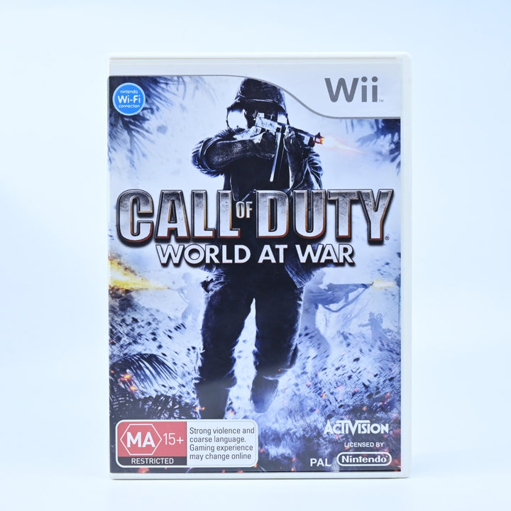 Call of Duty: World at War - Nintendo Wii Game - PAL - FREE POST!